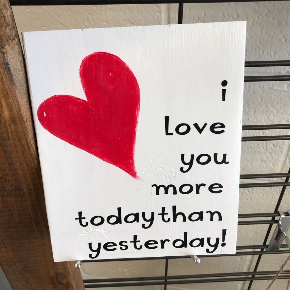 I love you